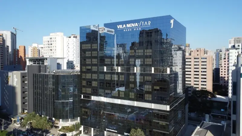Vila Nova Star, vista aérea